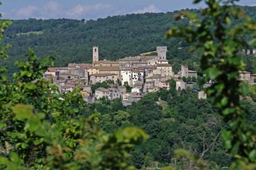 Fototapeta na wymiar San Casciano Dei Bagni