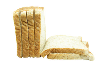 bread isolated on a white background