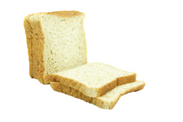 bread isolated on a white background