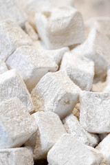 Turkish Delight Pile, Texture and Background