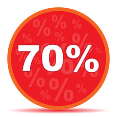70 PERCENT ICON