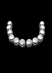 Obraz premium crash helmet teeth