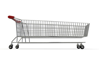 Extra large shopping trolley