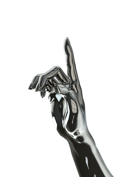 chrome hand