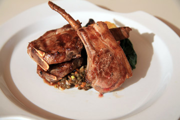 lamb chop steak