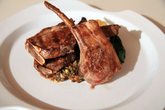 lamb chop steak