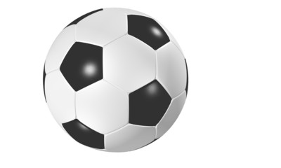 Fototapeta premium Football isolated