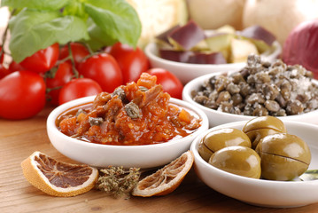 caponata siciliana - cinque