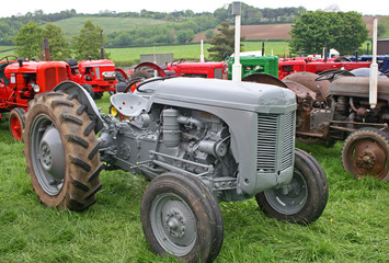 vintage tractors