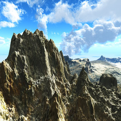 Volcanic eruption © satori