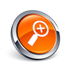 icône bouton internet loupe