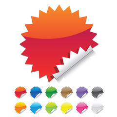 seal sticker or label