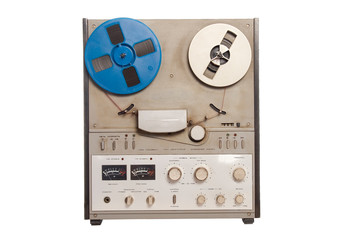 Fototapeta premium Retro Audio Tape Recorder