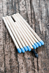 fiammifero bruciato