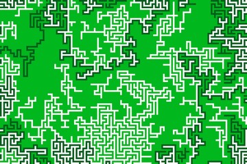 labyrinthe vert