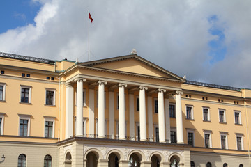 Fototapeta na wymiar Oslo, Norway - Royal Palace
