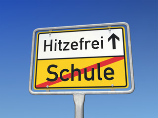 Obraz premium Hitzefrei!