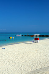 Doctor's Cave Beach Club, Montego Bay, Jamaica..