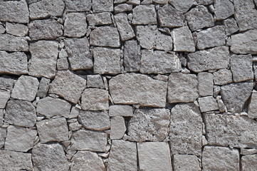 Typische Steinmauer auf Lanzarote