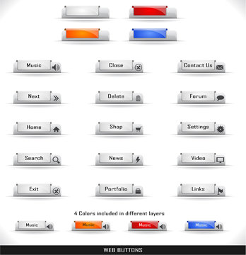 Web buttons pack