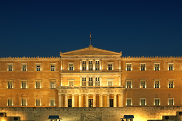 Fototapeta premium Greek Parliament in Athens