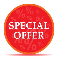 Obraz premium SPECIAL OFFER ICON