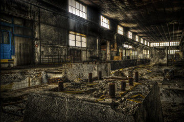 Usine abandonn&eacute;e