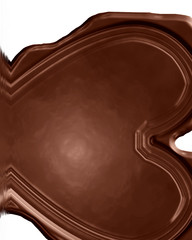 chocolate heart