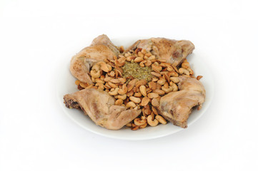 Rice with Chicken and pine