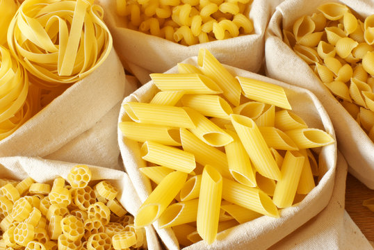 Assorted pasta - Powered by Adobe