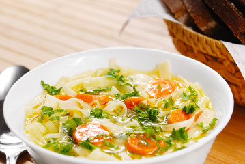 Noodle soup