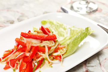 fresh vegetable salad