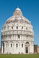 baptistery at Pisa, Italy