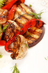 Chicken Steak with vegetables