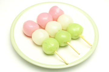 三色だんご