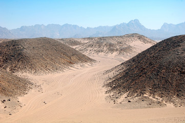 Desert in Egypt