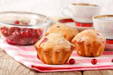 Cranberry muffins