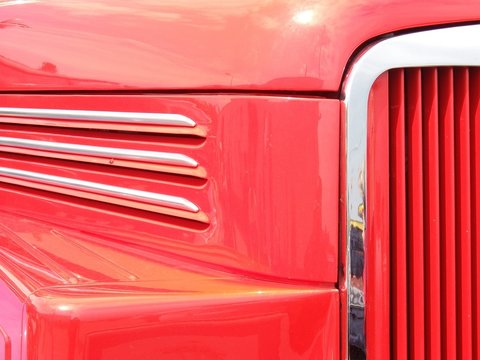 Details eines alten Lkw IFA H6