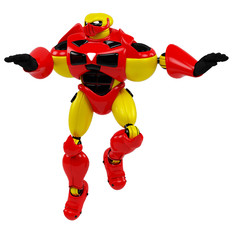 super robot super pose