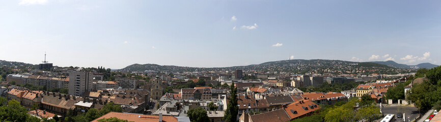 Fototapeta na wymiar Panorama von Budapest #4