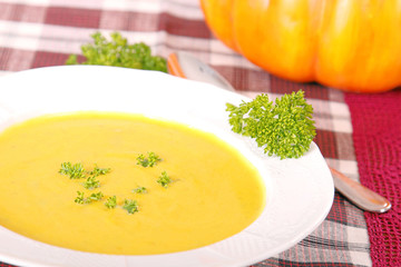 Kürbissuppe