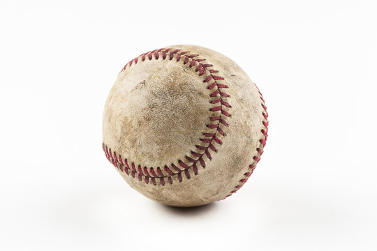 An old baseball