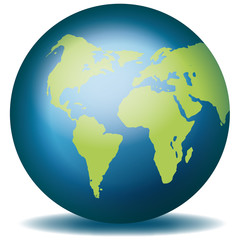 Weltkugel Weltkarte Landkarte Globus Karte 3