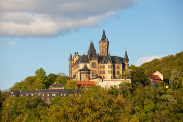 Fototapeta na wymiar Wernigerode Castle