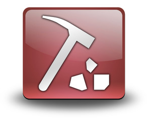 Red 3D Effect Icon 