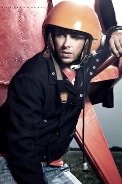 Aerobatic pilot