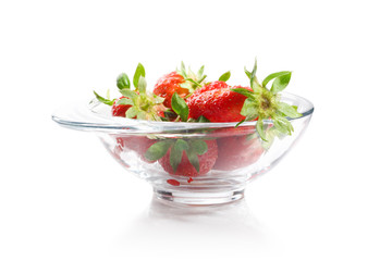 tasty strawberries in a bowl