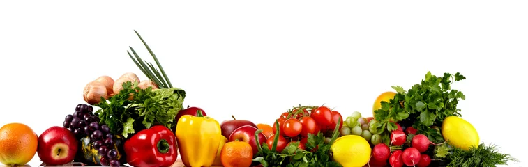 Wall murals Fresh vegetables bio food