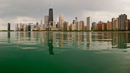 Obraz premium Chicago skyline