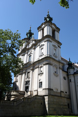 Fototapeta na wymiar Cracow - St. Michael's Church. Baroque Skalka Sanctuary